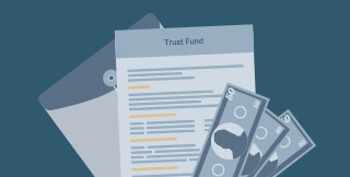 trust fund paperwork and cash compensation